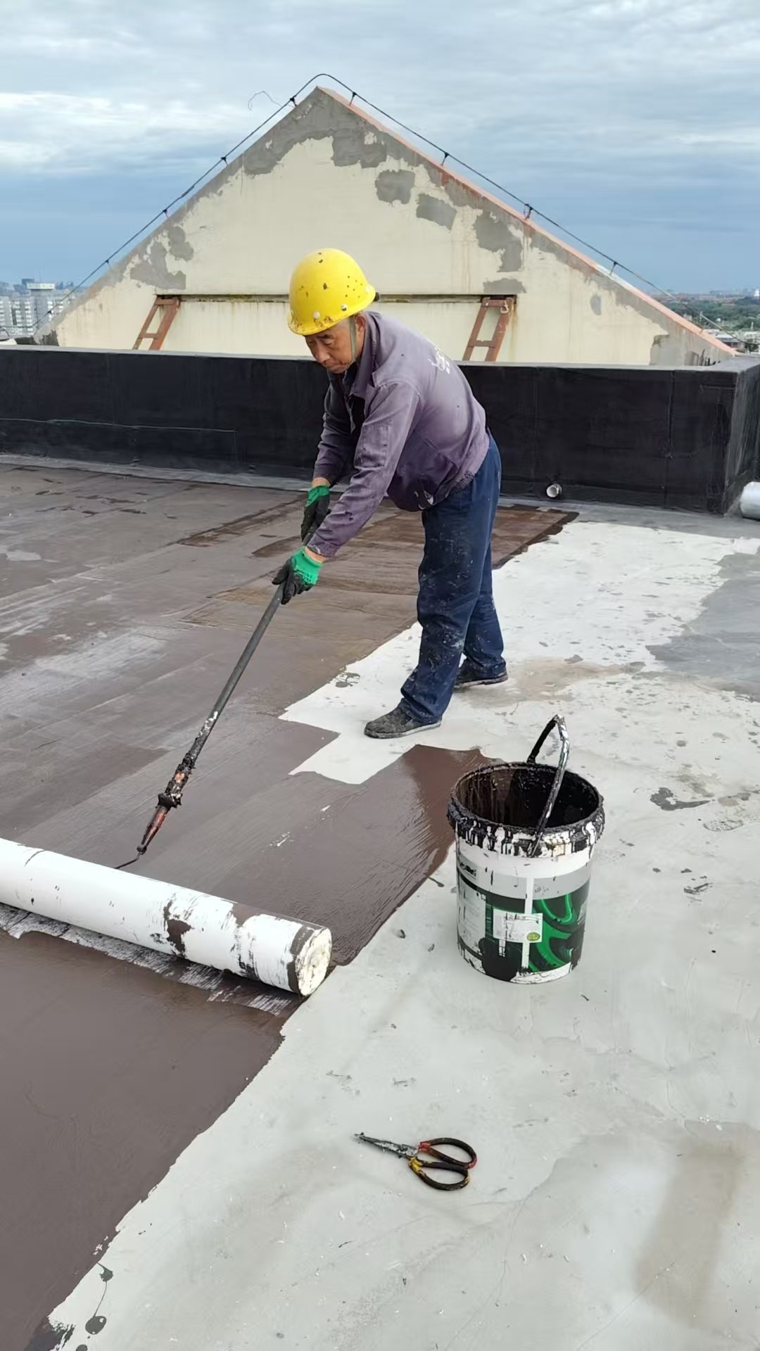 防水涂料施工